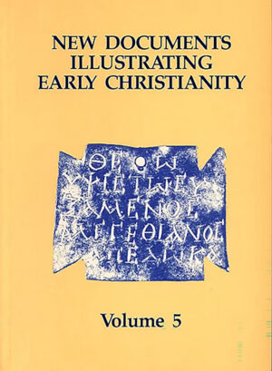 New Documents Illustrating Early Christianity (vol. 5): Linguistic Essays